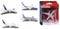 Majorette 212057980 Airplane, Flugzeug mit Original Lizenz, Emirates, Lufthansa, Airbus, Boeing, American Airlines, Spielflugzeug, 5 versch. Modelle, Lieferung: 1 Stück, zufällige Auswahl, Länge 11 cm