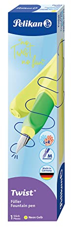 Pelikan Füllhalter, Neon Gelb, 1 Stück (1er Pack)