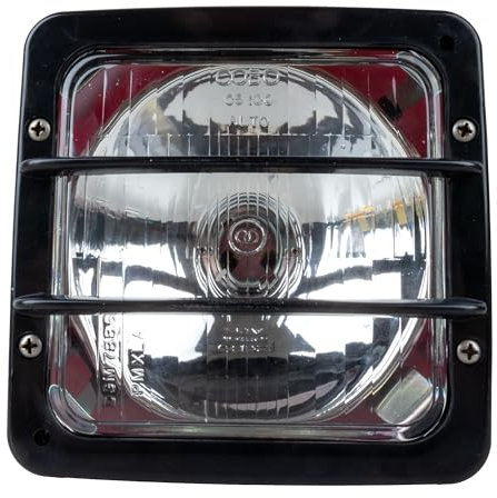 Ama Imel Halogenscheinwerfer für Traktor: Vorderer Traktorscheinwerfer, Adaptable Cobo 05103000, 140x140 mm, Made in Italy