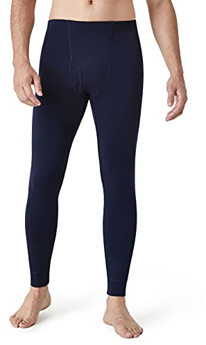 LAPASA Herren 100% Merinowolle Thermounterhosen, Premium Merino Wolle Unterhosen Thermounterwäsche (M30 Warm/M68 Extra warm)