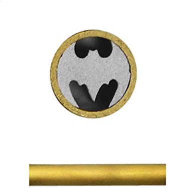 Rivets en mosaïque pour manche de couteau, clou à vis en mosaïque de diamètre 6 mm, broches de fixation de couteaux de chasse (chauve souris)