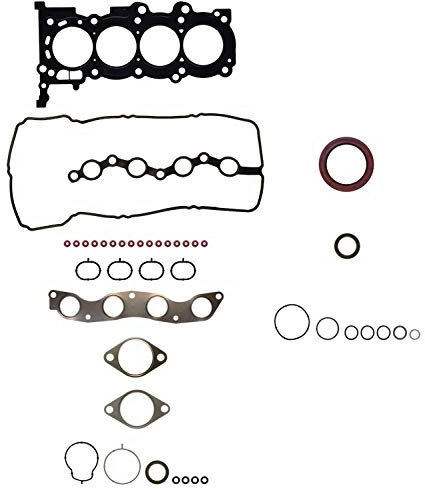 AJUSA 50423600 Dichtungsvollsatz Motor mit Zylinderkopfdichtung mit Ventilschaftabdichtung Kompatibel mit HYUNDAI i10 IA