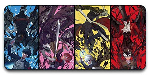 Tappetino Mouse Persona 5 Tappetino per XXL Mouse da Gioco - Gaming Mousepad Extra Grande 900 x 400mm - Pad 3mm con Base in Gomma Antiscivolo - Spessore 3mm Anime Tappetino Mouse, O