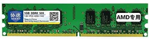 ZWS Modulo RAM AYSMG X022 DDR2 533MHz da 1 GB di memoria RAM AMD speciale for PC desktop