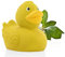 Schnabels Naturkautschuk-Ente - Klassisch, nachhaltig, ohne Erdöl gefertigt! Das grüne Geschenk für Jung und Alt