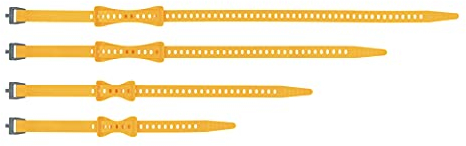 Sea to Summit Stretch-Loc Lot de 4 Accessoires pour Adulte Unisexe Jaune Jaune Taille Unique 20 mm