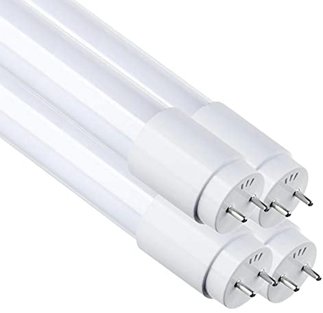 LED ATOMANT Packung mit 4 LED Röhre 120cm 18W, CCT (Farbwahlschalter Warmweiß, Neutralweiß oder Kaltweiß), 2200 Lumen, Starter inklusive, Norm T8