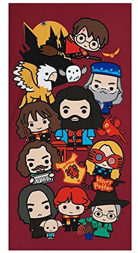 Harry Potter - Badetuch Charm (Einheitsgröße) (Bunt)