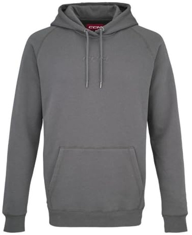 CCM CORE Herren Kapuzenpullover, für Erwachsene (Holzkohle, Größe: XL)