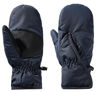 Jack Wolfskin Unisex Kinder Easy Entry Mitten K Handschuh, Night Blue, 128