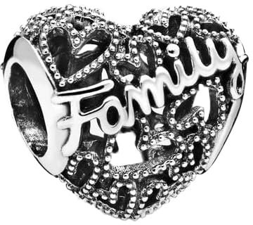 Feitery Family Charm Giorno di Natale Bead Bracciale Regalo di Natale Ciondolo da Donna Argento Sterling 925