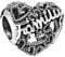 Feitery Family Charm Giorno di Natale Bead Bracciale Regalo di Natale Ciondolo da Donna Argento Sterling 925