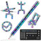 GOXAEEE Magnetic Fidget Pen, Magnet Stift für Frauen und Männer, Magnetischer Kugelschreiber Lustig Multifunktions Magnetstift, Coole Gadgets Geschenk Spielzeug für Geburtstag und Weihnachten (Bunt)