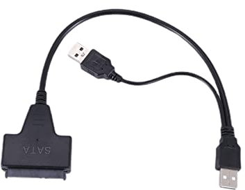 Janasiba Adaptador USB 2.0 a Ide Sata S- 2,5/3,5 para discos duros HDD/SSD