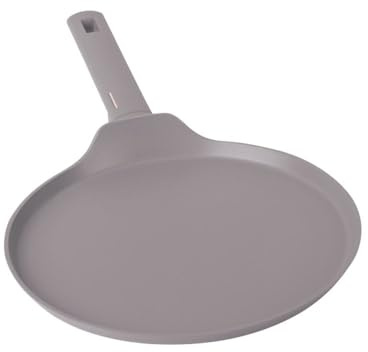 BERLINGER HAUS Poêle à crêpes avec revêtement en titane, 28 cm, taupe, économe en énergie et respectueuse de l'environnement