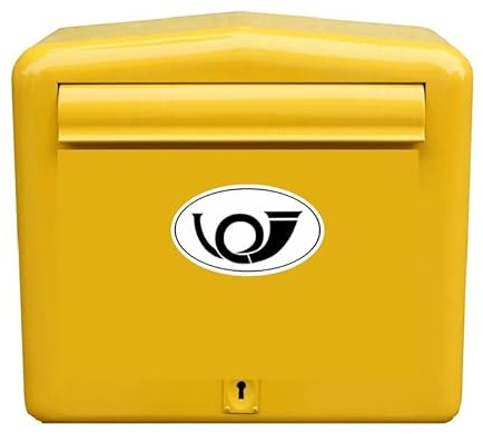 Posthorn Aufkleber Briefkasten Aufkleber Symbol Aufkleber (RPMt6/9) (10cm)