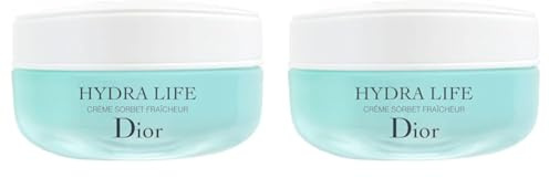 Dior, Hydra Life Fresh Hydration Sorbet Fraîcheur Creme, 50 ml. (Packung mit 2)
