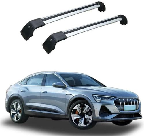 Auto Dachträger für Audi E-Tron Sportback 2020+, Car Dachgepäckablage Cargo Gepackträger Fahrradträger Querträger Transport Zubehör,C