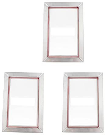 MagiDeal 3X 120 Siebdruck Aluminium Rahmen Größe Hochwertige Mesh Bildschirme