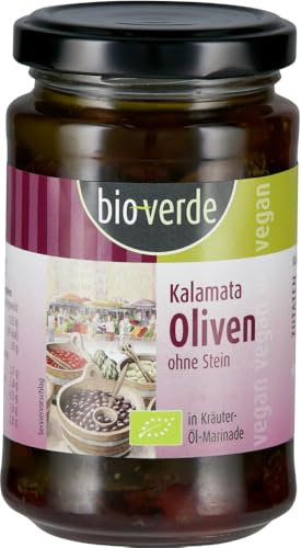 Schwarze Kalamata-Oliven ohne Stein 18 x 200 g