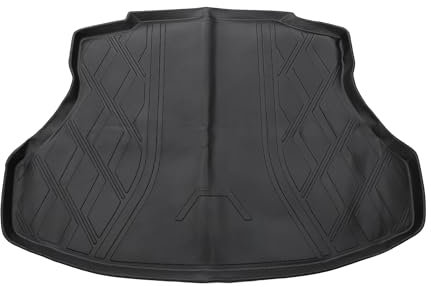 A ABSOPRO Forro De Carga Plano para Maletero Trasero Bandeja De Carga para Maletero con Patrón De Diamante para Honda Civic 2012-2015 Antideslizante