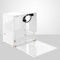 Small Computer Case Shell Compact PC Case ITX Motherboard 210mm Graphics Card SFX Power Supply 360-degree All-round Heat Dissipation PC Chassis (White)