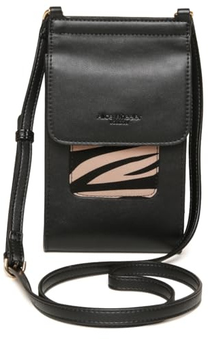 Alice Wheeler Vegan Leather Mini Bloomsbury Crossbody Phone Bag Bee