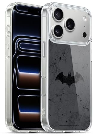 Head Case Designs Offizielle Batman DC Comics Logo Gestresst Hush Gelhülle [Militärischer Schutzgrad] Kompatibel Mit Apple iPhone 17 Pro Und Kompatibel Mit MagSafe