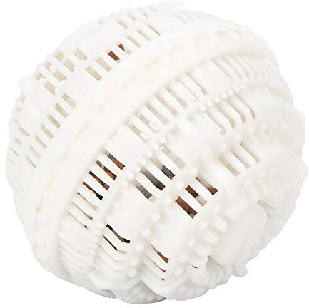 Cryfokt Palla per Bucato per Lavatrice - e Riutilizzabile - Rimuove le Macchie e Disinfetta i Vestiti Bianco (WHITE)