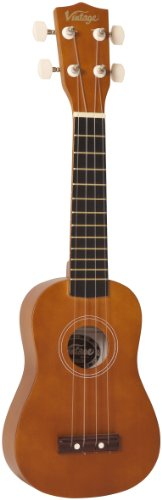 Vintage VUK15N Sopran Ukulele naturbraun