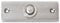 Heidemann 70402 Klingeltaster 1fach Nickel 24 V/1 A