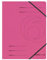 herlitz 11159654 Eckspanner A4 Quality, fuchsia, 5 Stück