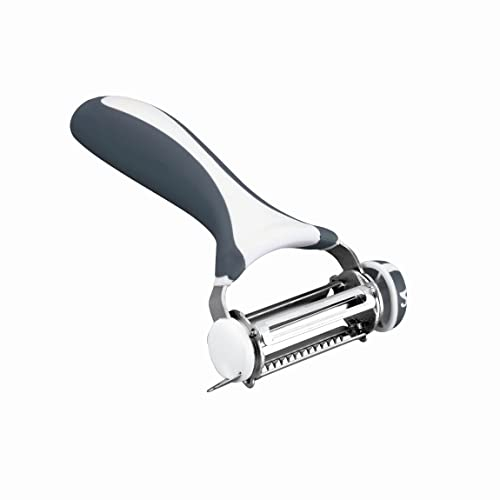 LACOR - 60389 - Pelador Y 3 Cuchillas Giratorias INOX.