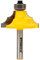 Yonico 13130q - Double Round Over Edge Forming Router Bit, Cutting Depth: 1/2 - 1/4 Shank