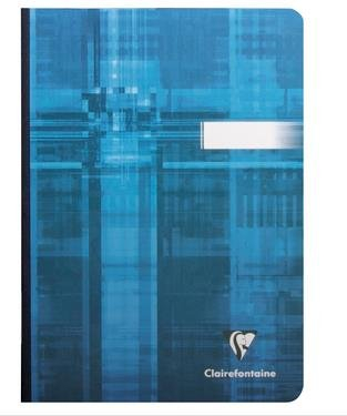 Kladde mit weichem Deckel Clairefontaine DIN A5 14,8x21cm, 96 Blatt, 90g, kariert Sortiert 9542C