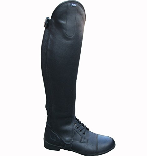 Ryda Real Leather Ladies Horse Riding Chaps Gaiters 15 Sizes (SM)
