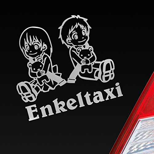 Hellweg Druckerei Enkeltaxi Oma Opa Kids Kinder Auto Aufkleber Sticker Heckscheibenaufkleber