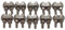Serre Câble 8mm INOX 316 (Lot de 10) INOX A4