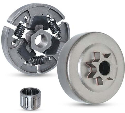 HAISHINE .325 7 Dientes Embrague Cadena Piñón Llanta Rueda Kit de rodamiento para STIHL MS250 MS230 MS210 025 023 021 Piezas de Motosierra
