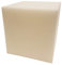saarschaum Schaumstoff Würfel Sitzcube Bandscheibenwürfel Gleichgewichtskissen Krankengymnastik Stufenlagerungswürfel 50x45x35cm weiß + weitere ABM. u. Raumgewichte (ohne Bezug)