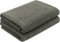 ZOLLNER 2er Set Duschtücher - weiche und saugstarke Handtücher - waschbar bis 95°C - Baumwolle - 70x140 cm in Taupe