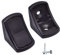 Diforma Lot de 100 équerres noires pour étagère 24 x 24 mm - Joints d'angle de meubles - 90 degrés - En plastique - Angle droit - Vis incluses (100, noir)