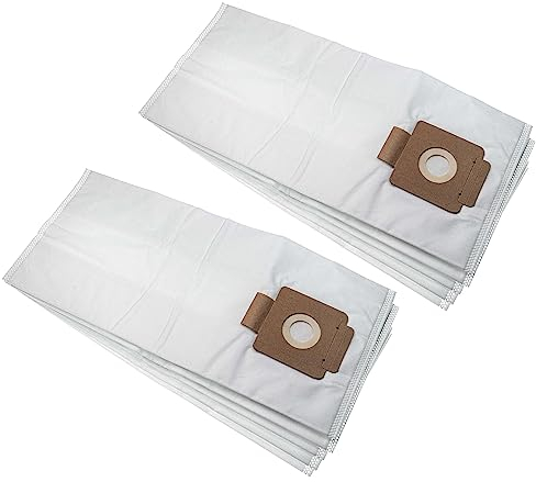 vhbw 10x Sacs compatible avec Kärcher T 15/1 eco!efficiency, T 15/1+ ESB 28, T 15/1 Professional aspirateur - microfibres non tissées