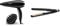 BaByliss ST089E Placa alisadora con revestimiento cerámico, multivoltaje,negro & D572DE Secador de pelo iónico con motor DC 2200W de potencia,peso ligero 409 g, negro