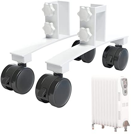 Tuzsocr 2X Standfüße Für Infrarotheizungen, 0-3cm Universell Standfüße Infrarotheizungen, Stabiler Metall Infrarotheizung Standfuß Für Heizplatten, Flachstrahler Verschiedene Marken Und Modelle