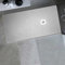 Gresinex® - Plato de Ducha en Resina y Cargas Minerales Aligeradas- Gris Claro Ral 7047 - NUEVA TEXTURA PIZARRA - Antideslizante Grado 3 - (80x90)