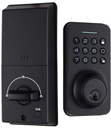 Splenssy Smart Door Lock 4 Unlocked Ways tuya BT Connection APP Unlock Password Unlocking for Homes Apartments