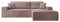 Selsey Sofa Ecksofa Eckcouch Schlafsofa Couch Mit Stauraum Schlaffunktion Pflegeleicht Polyurethanschaum L Form Rechts Farese Rosa Cordoptik
