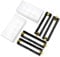 4 PCS SMD 18650 Battery Holder, KUOQIY 1 Slot 3.7V DIY Battery Storage Box, with 2 PCS Plastic Battery Storage Box, for SMD 18650 DIY Charging Power Supply