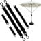 Nupaque Patio Umbrella Straps, Cantilever Parasol Wind Straps, Weatherproof Tie Buckle Strap For Sunshade Umbrellas, Reusable Patio Umbrella Tie Strap For Wind Patio Umbrella, Umbrella Accessories